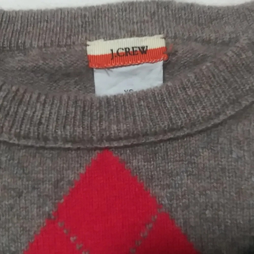 J Crew Cashmere sweater.
